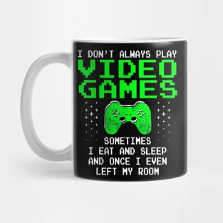 Play Video Games for Men , Gaming Mug